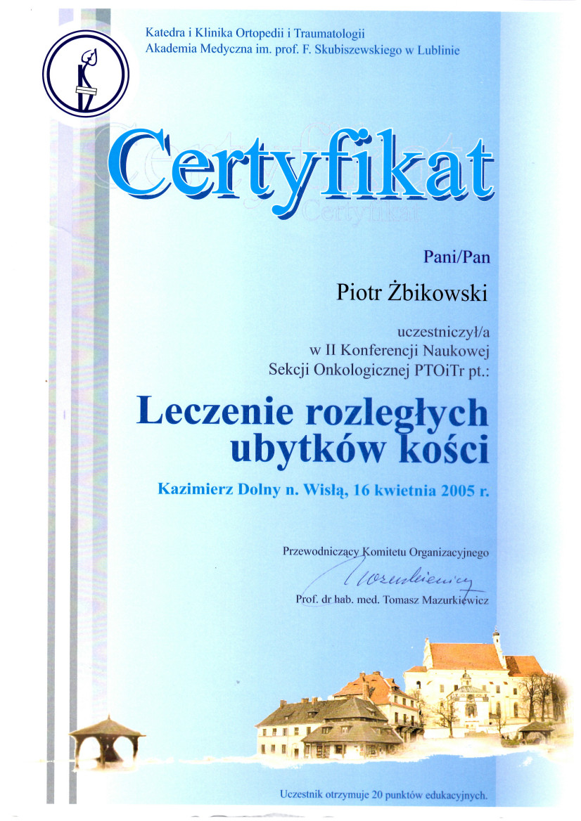 Certyfikat 15